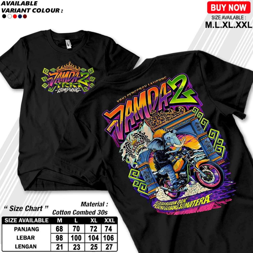 T-SHIRT JAMDA 2 YRKI PENGPROV LAMPUNG YRKI UYYE