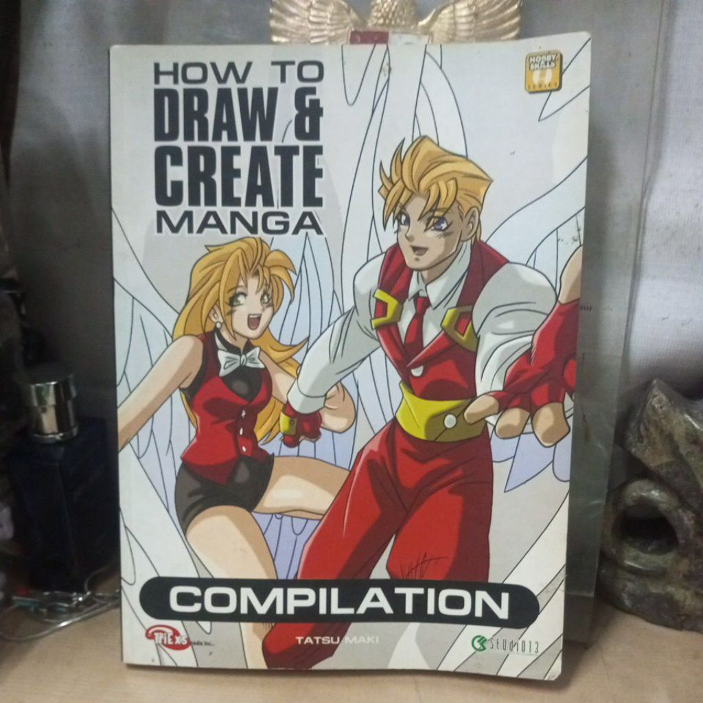 buku komik , how to draw and create manga , compilation