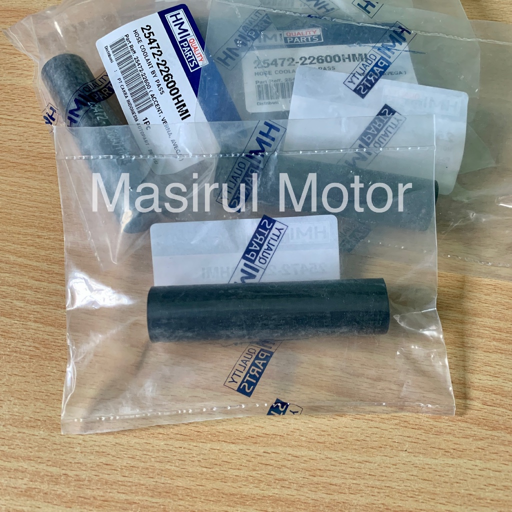 Selang hose bypass radiator hyundai Accent Avega Excel Getz Verna