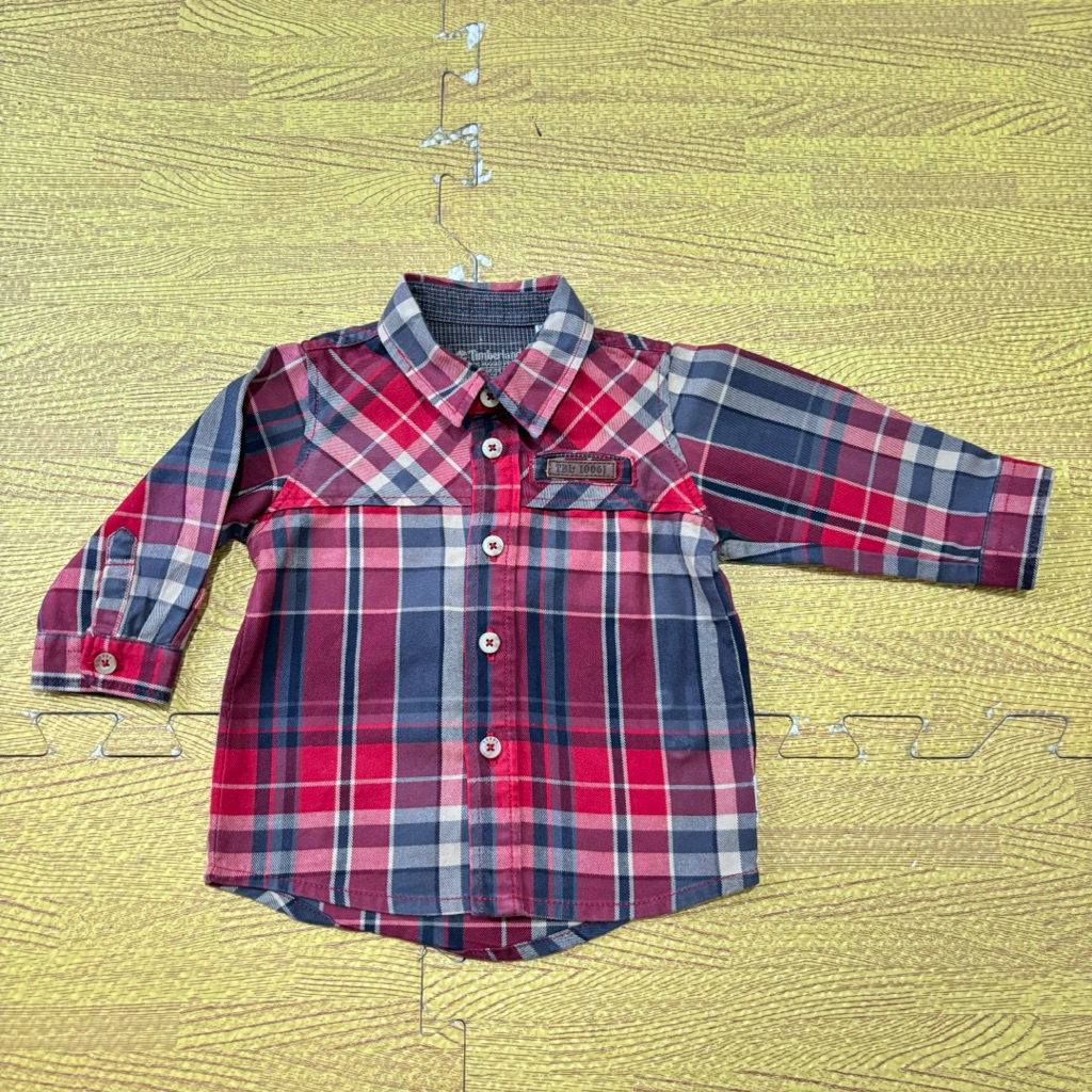 kemeja anak timberland