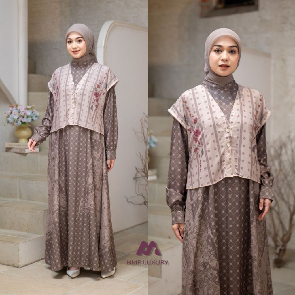 Moana dress 2 in 1 by hmf luxury