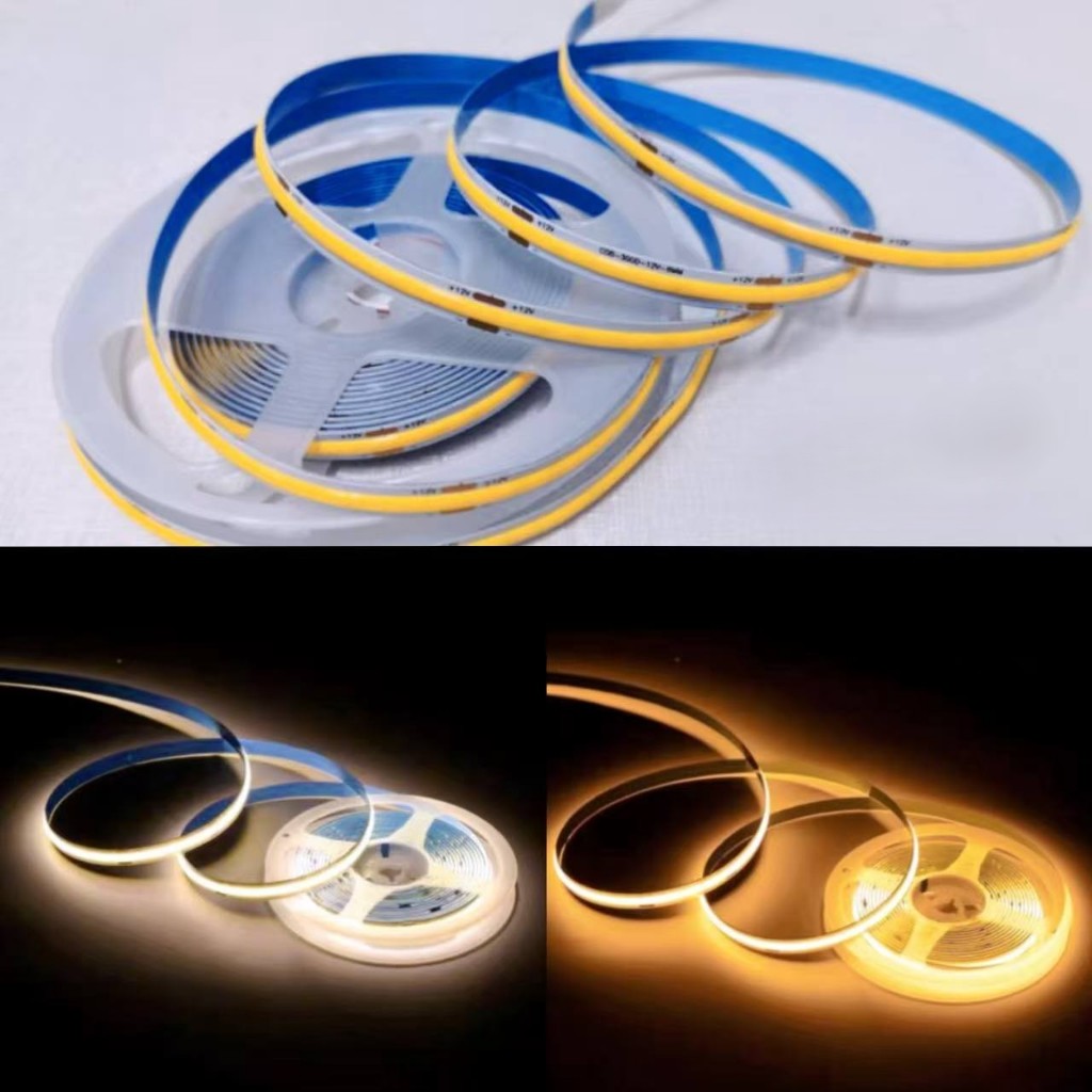LED Strip COB 12V /Lampu Strip 12Volt / Stripe LED 5Meter / cob 12v