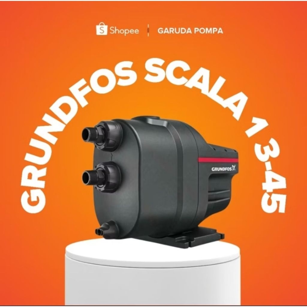 Grundfos Scala 1 3-45 pompa air silent booster pumpGrundfos Scala 1 3-45 pompa air silent booster pu