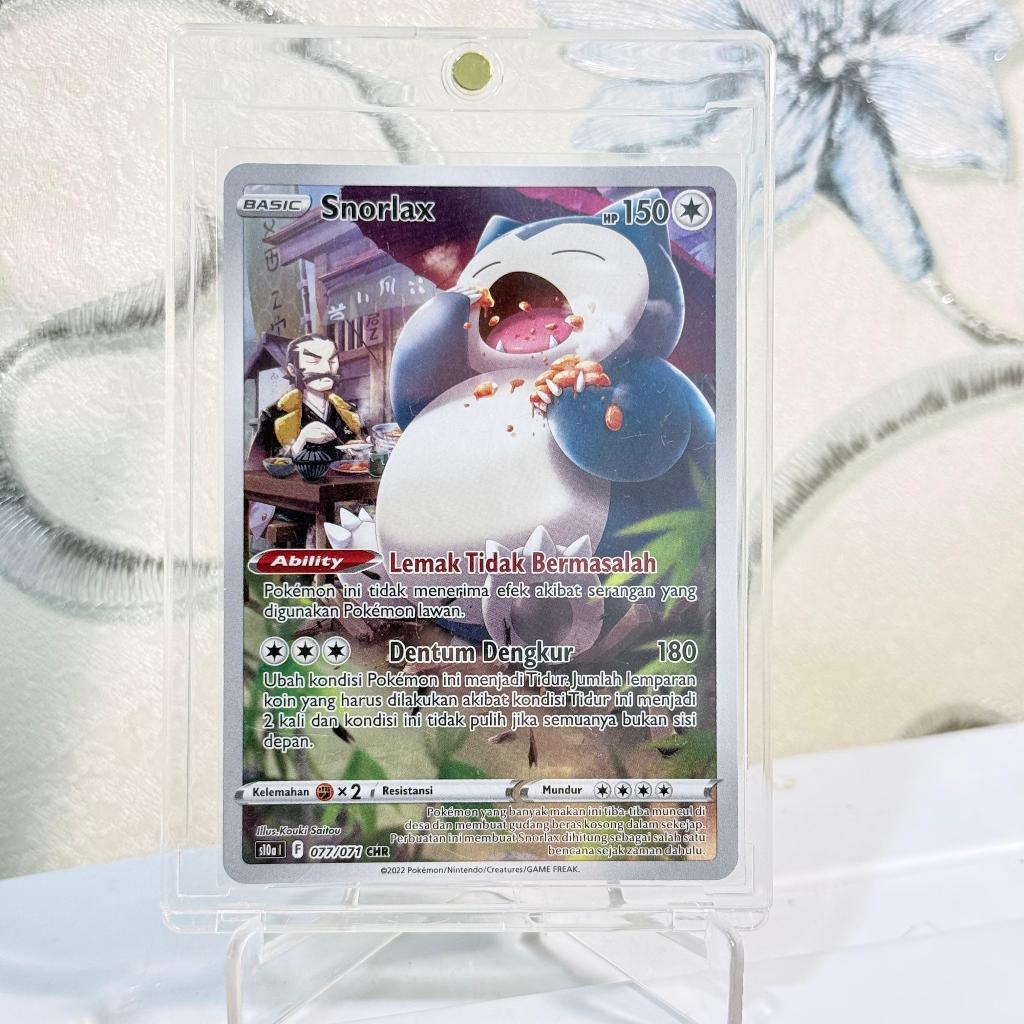 Kartu Pokemon Original - Snorlax 077/071 CHR