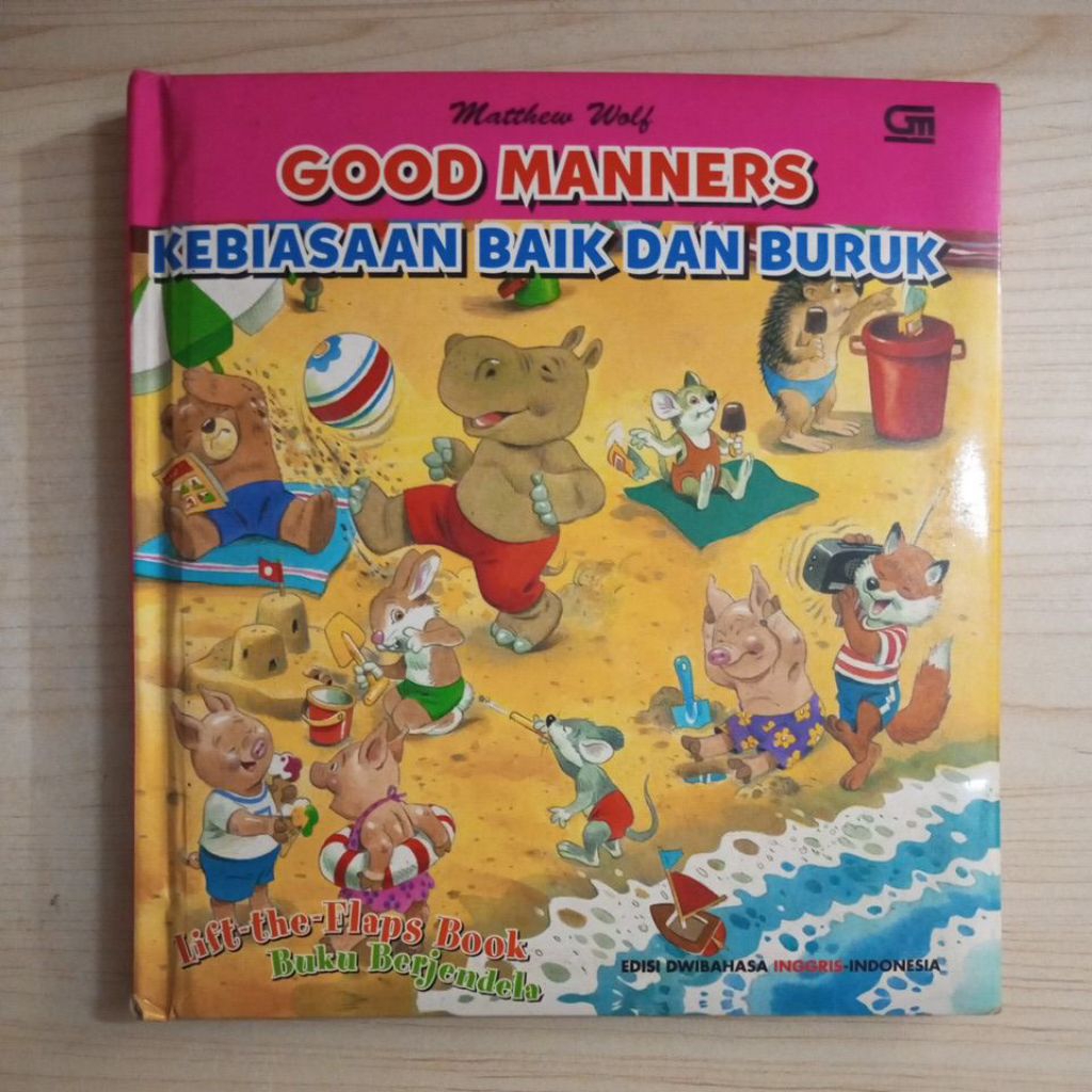 BOARDBOOK GOOD MANNERS KEBIASAAN BAIK DAN BURUK OLEH MATTHEW WOLF