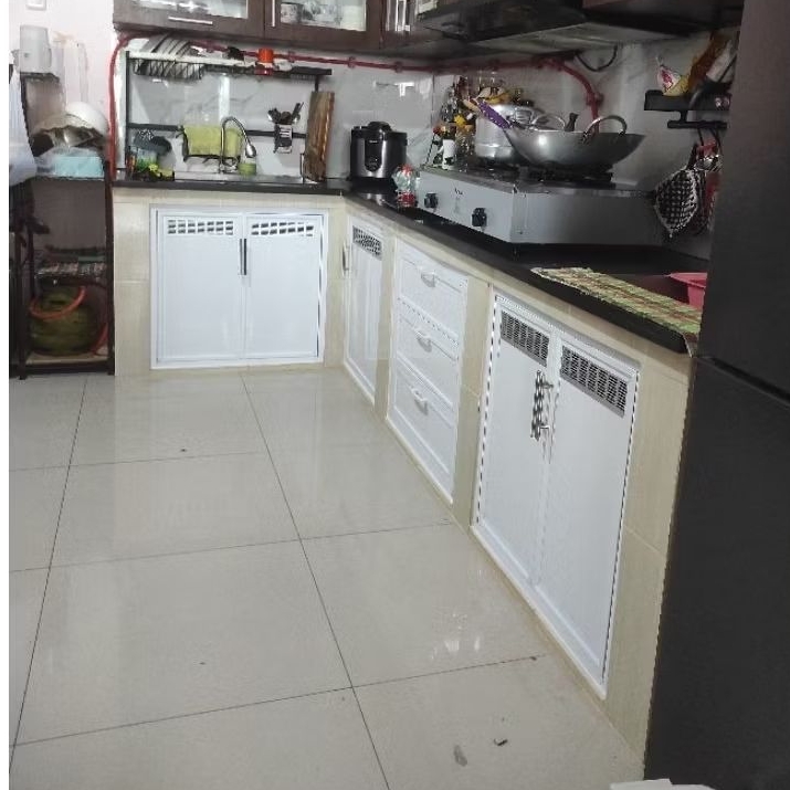 MCW furniture/Custom kitchen set bawah/Pesanan khusus kabinet dapur bawah/custom pintu kabinet dapur