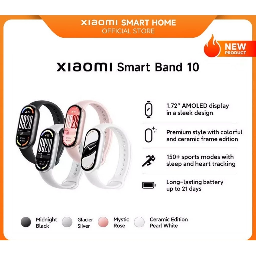 x!aoMi smart band 10