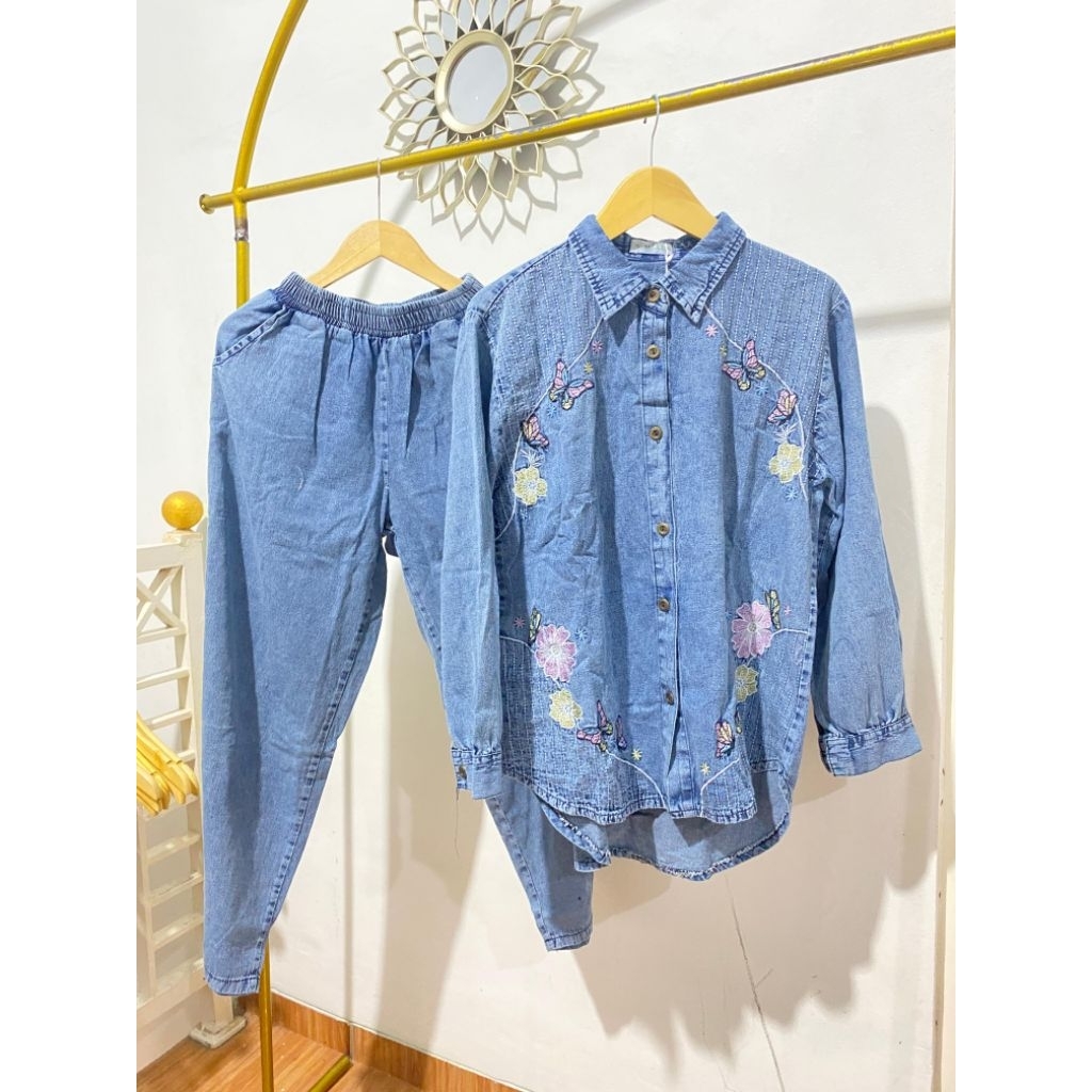 SET JEANS & SET ROK JEANS