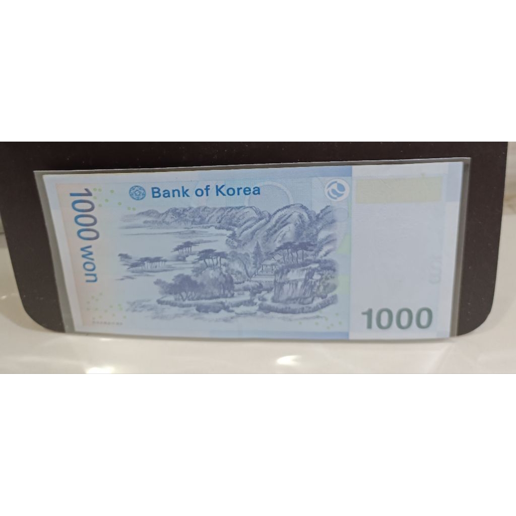 Uang Korea selatan 1000won untuk koleksi