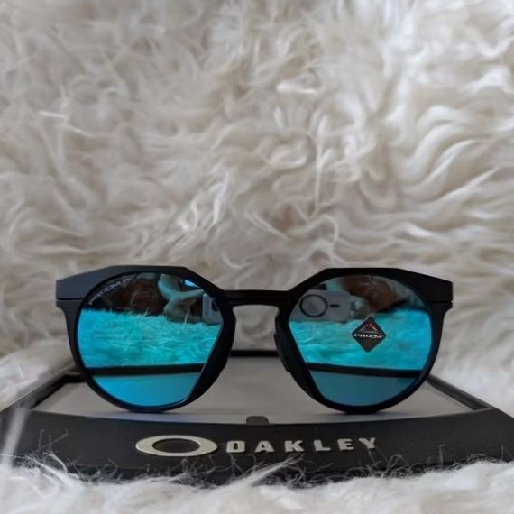 Kacamata Original Oakley HSTN Matte Black w/ Prizm Sapphire Polarized 009242A 04