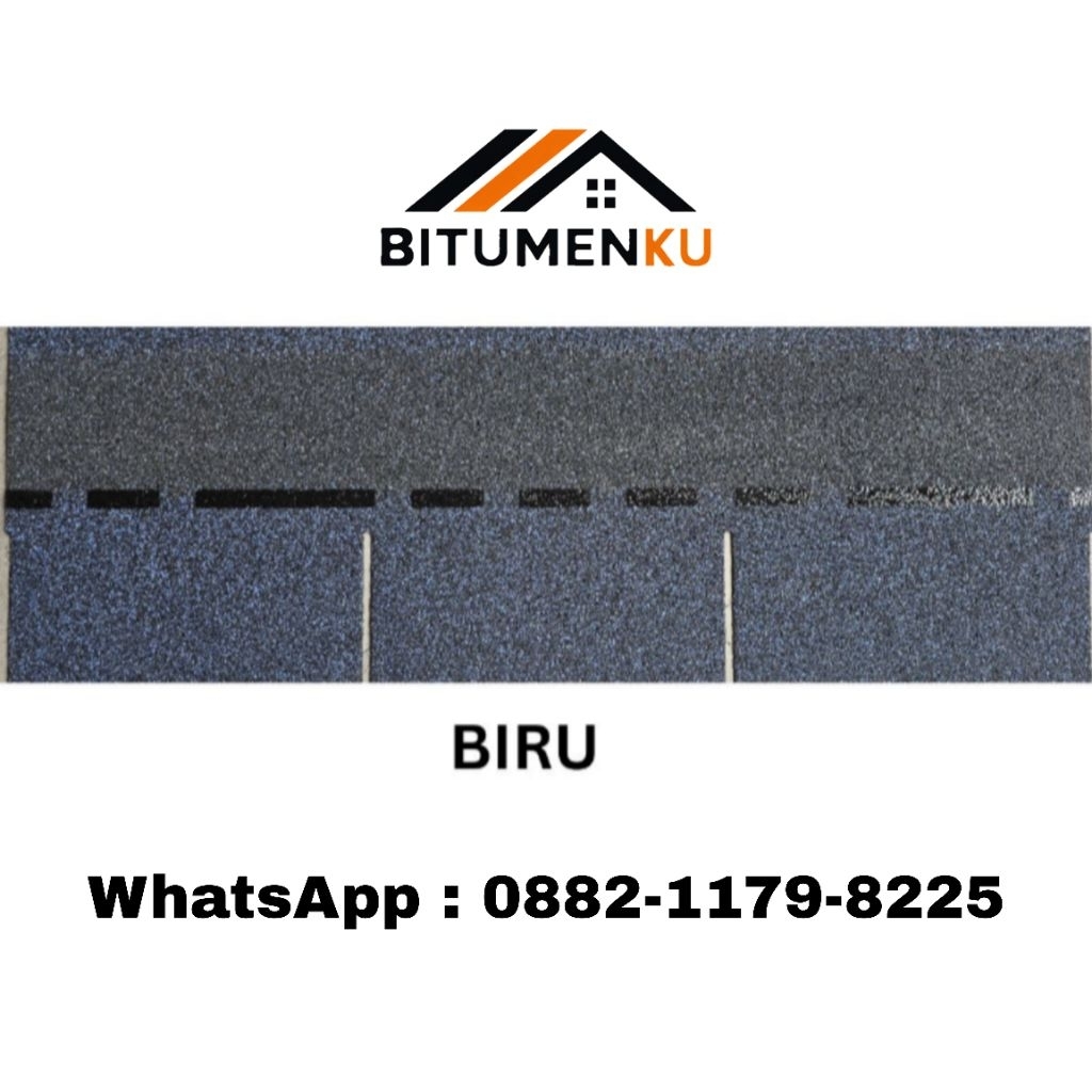 Genteng Atap Bitumen Biru