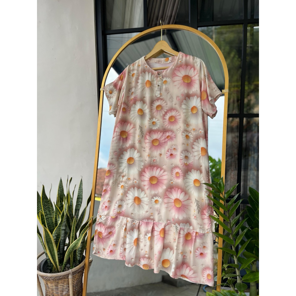 NESTUF IBU KANCING JUMBO RAYON VISCOSE PREMIUM BUSUI KANCING GROSIR DASTER JEMBER