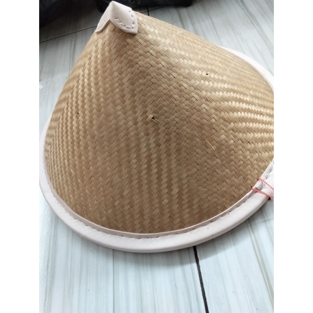 Caping Bambu "BINTANG" Caping Topi Petani