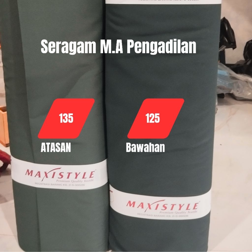 kain special Maxistyle khusus seragam Mahkamah Agung