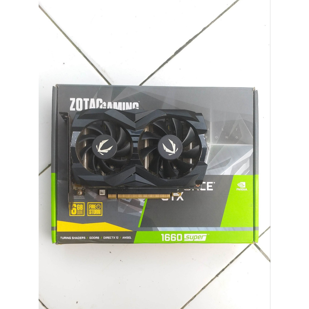 VGA ZOTAC GTX 1660 SUPER 1660S 6GB DDR6