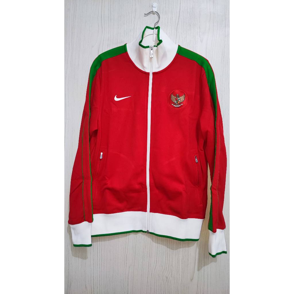 Jaket Track Top Nike N98 Timnas Indonesia 2010 Original 100% RARE