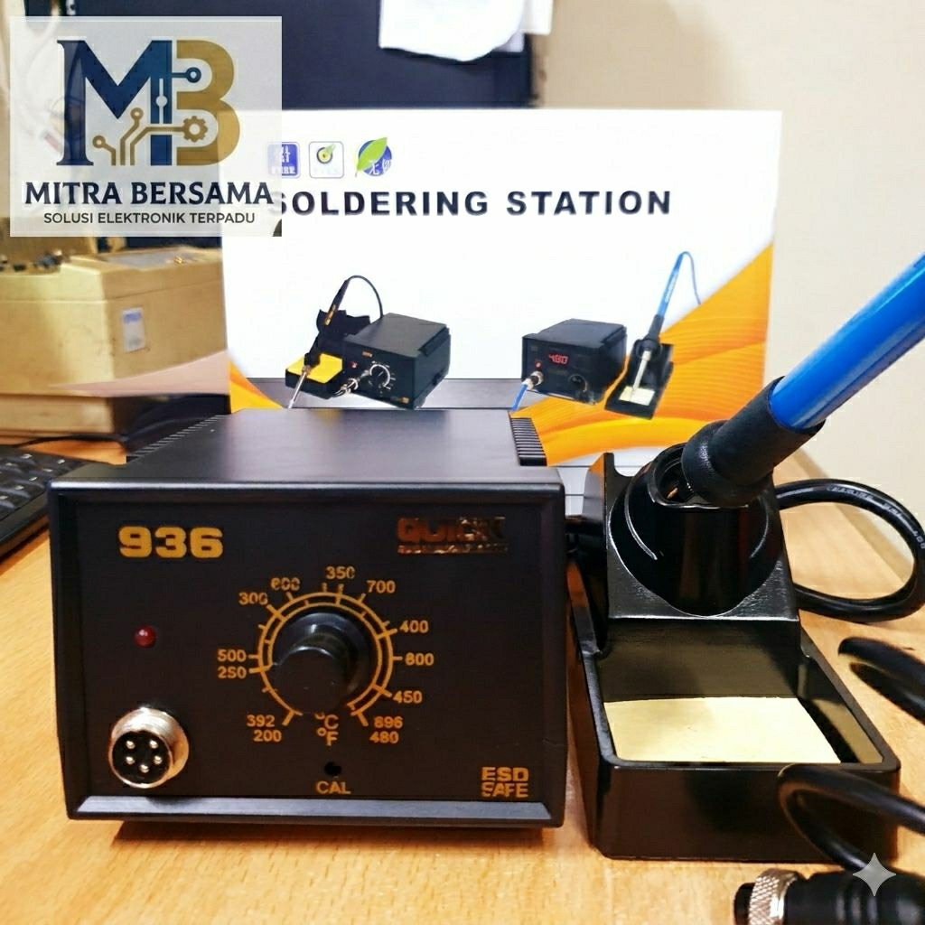 SOLDER 936A/SOLDER ELEKTRONIK/SOLDER HP/SOLDER PENGATUR SUHU