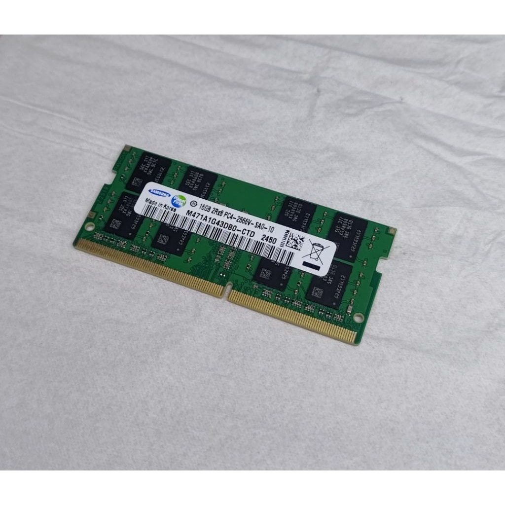 RAM Samsung 16GB DDR4 2666 Mhz Second