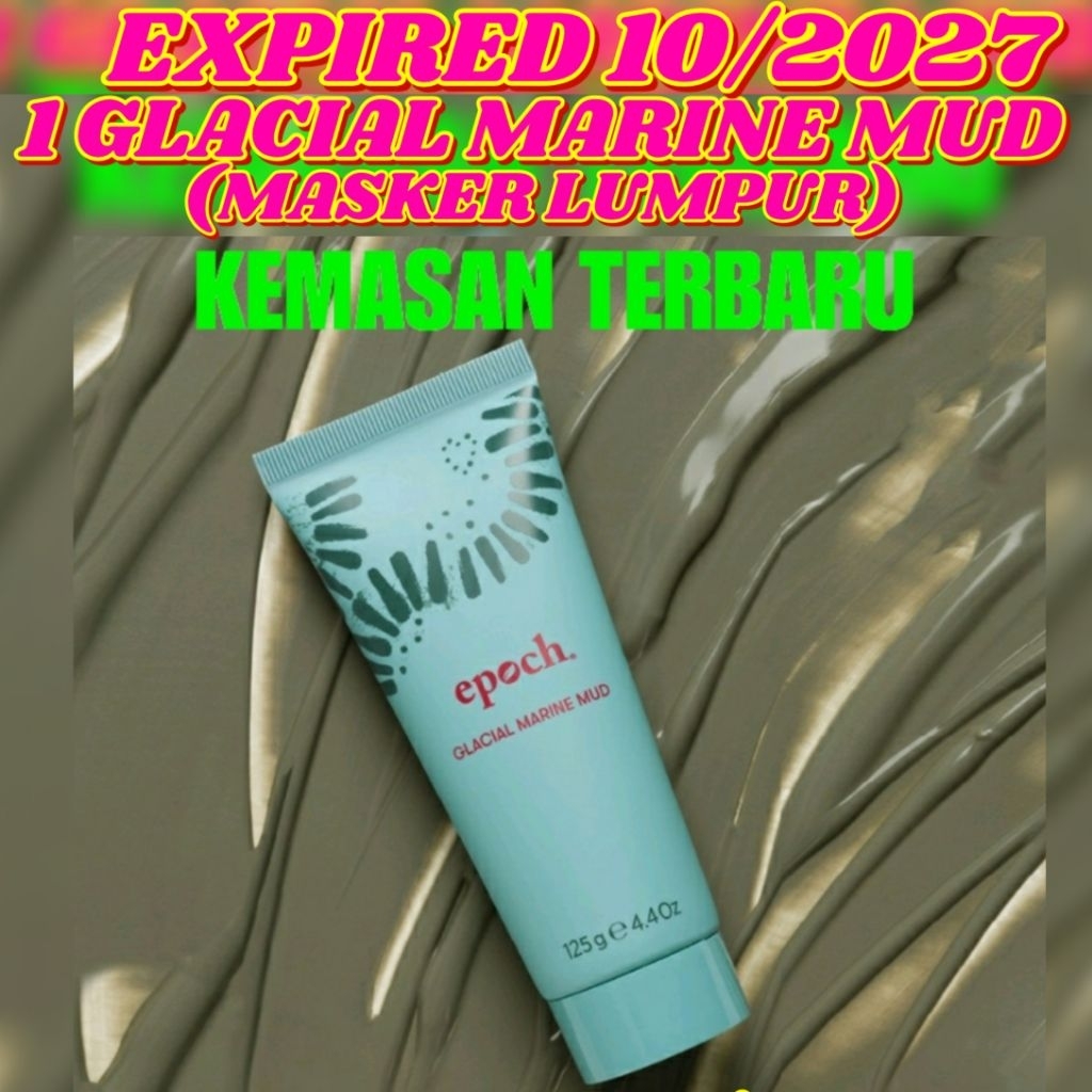 MARINE MUD MASK ED 10/2027 GLACIAL MASKER LUMPUR nu    skin