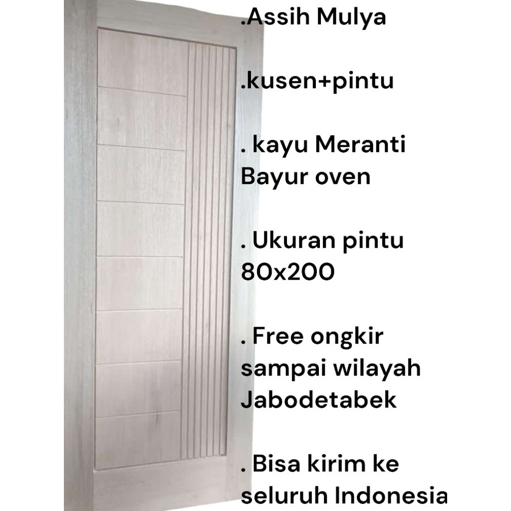 kusen dan pintu kayu Meranti Bayur oven