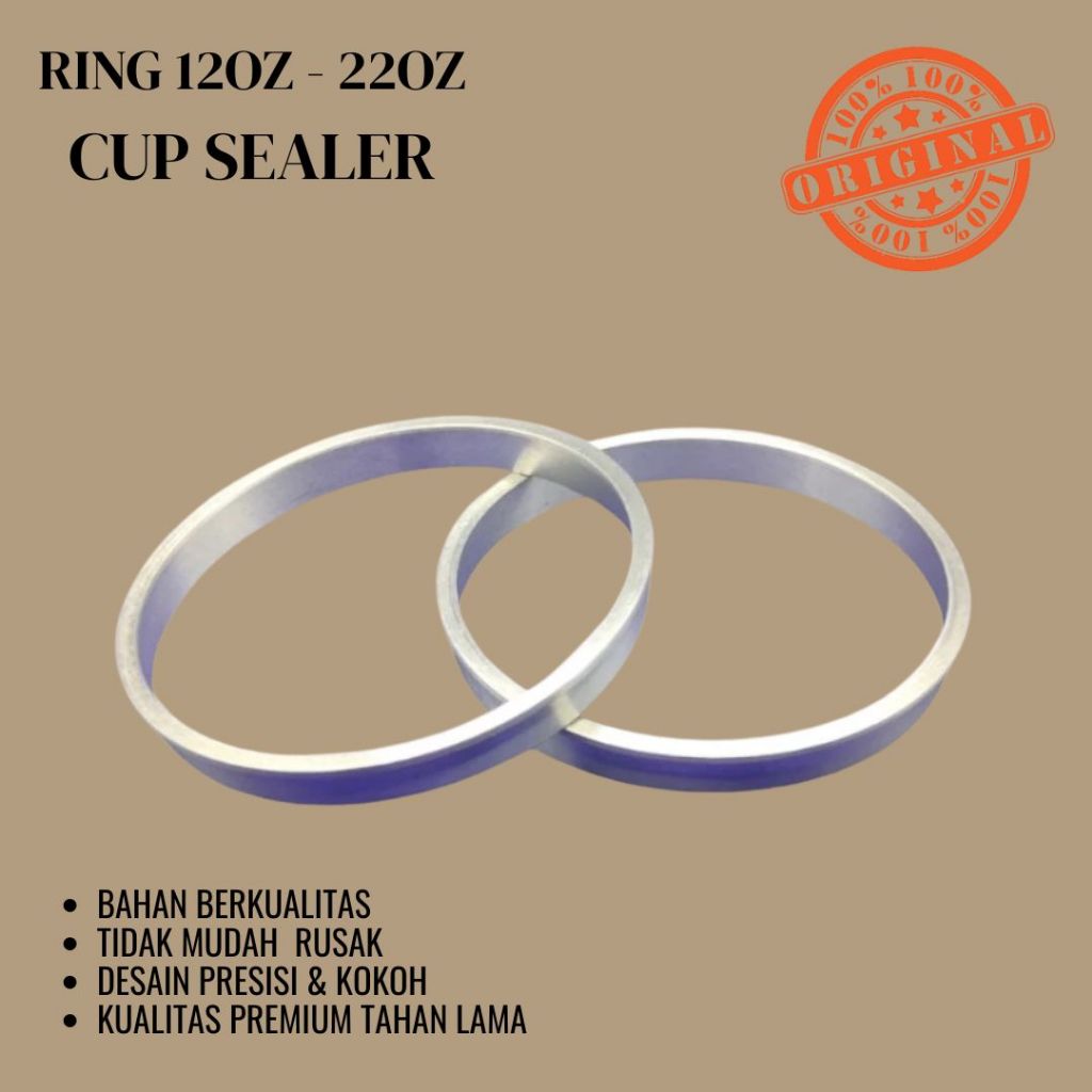 Ring Cup Sealer Untuk Semua Merek Cup Sealer (12oz-22oz) / Ring Cup Sealer