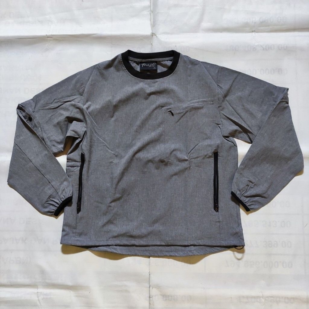 Fieldcore Travel Shell Packable Longsleeve Tee - Grey