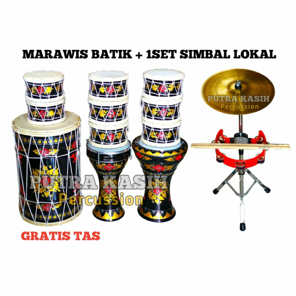 Marawis 1 set lengkap|marawis batik|marawis batik
