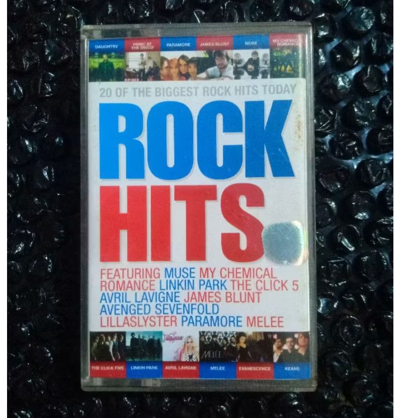 Kaset Rock Hits (Mulus) / Muse, My Chemical Romance, Avenged Sevenfold, Paramore, The Used dll
