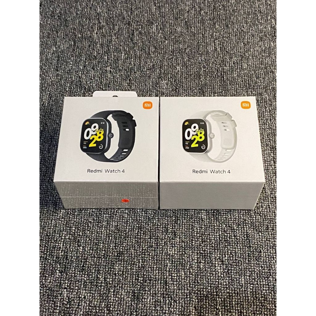 smartwatch xiaomi redmi watch 4 hitam (segel)
