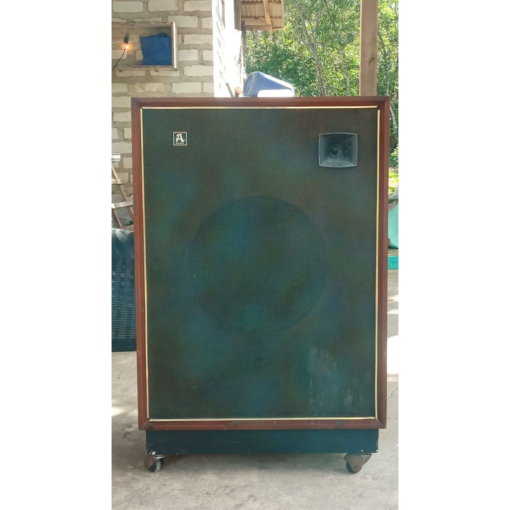 salon pasif 12 inch box kayu jati antik