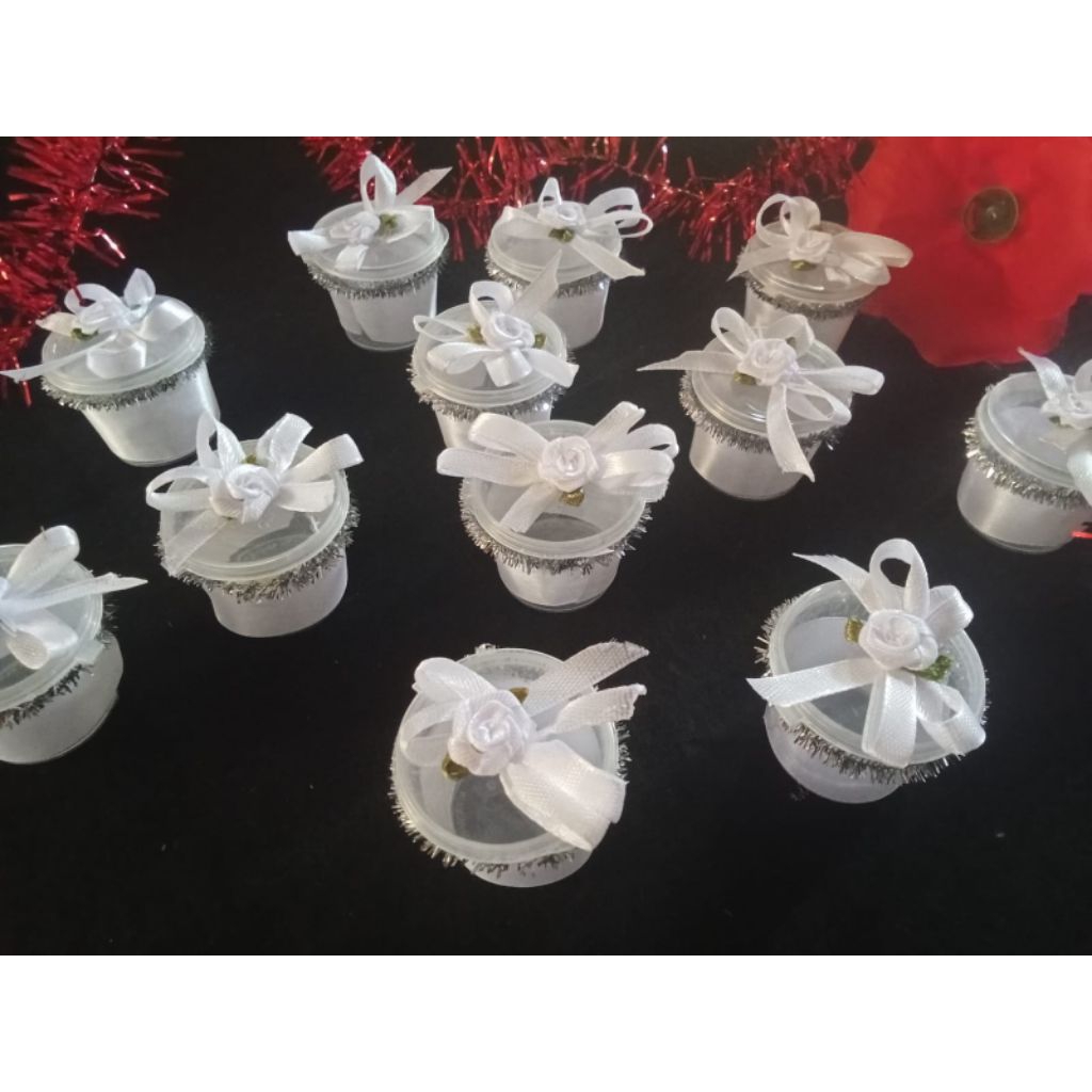 tempat bunga rampai harga per pak 1  1 pak 12 cup