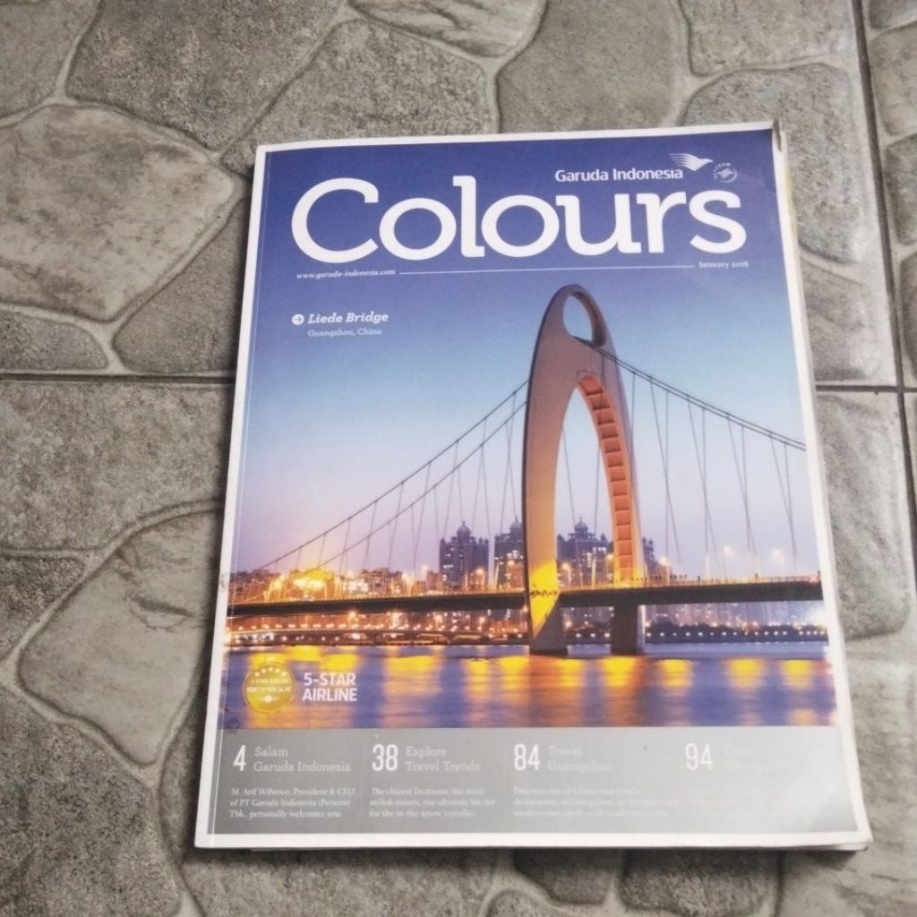 BUKU GARUDA INDONESIA JANUARY 2016.