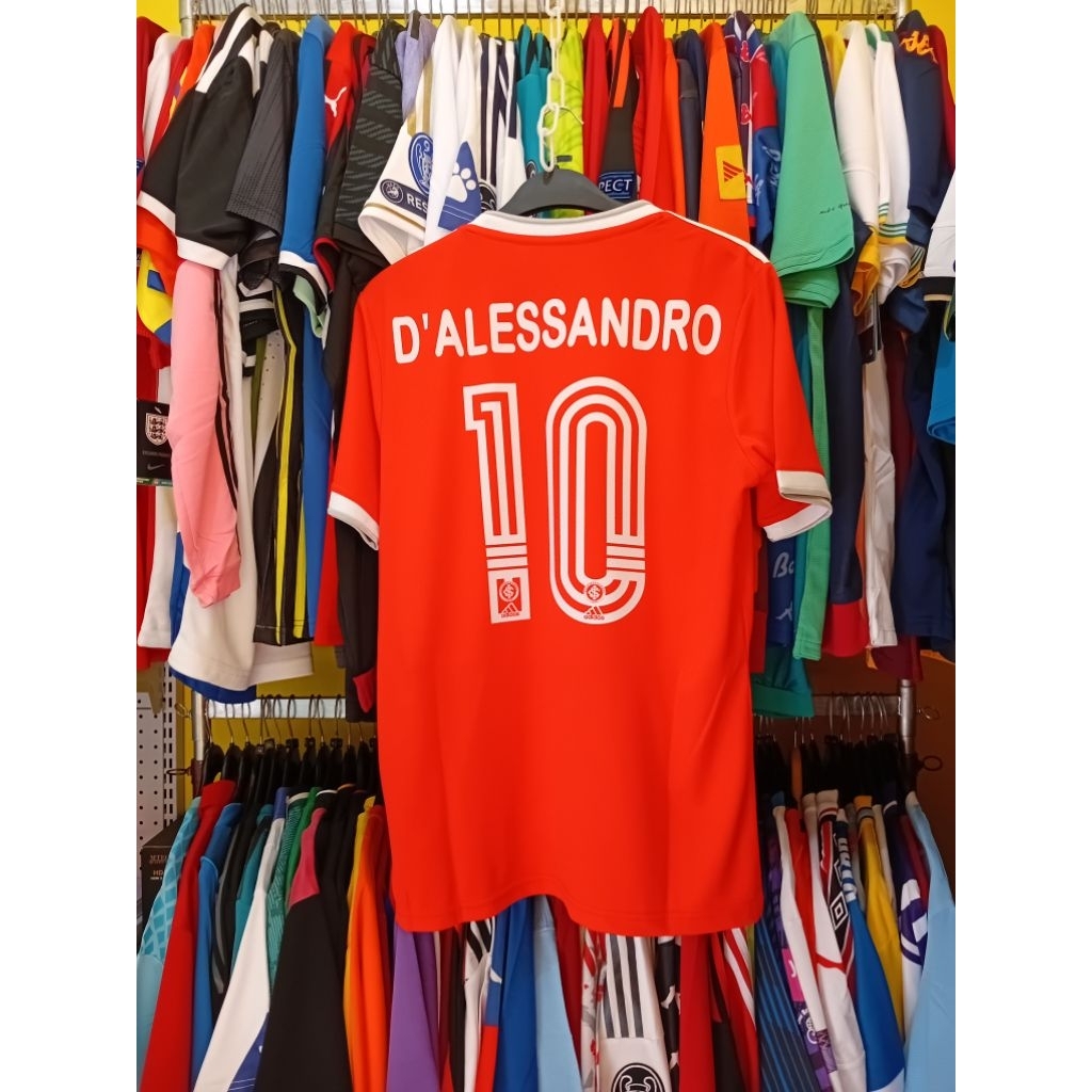 JERSEY BOLA GO S.C INTERNACIONAL D'ALESSANDRO 10 LIGA BRAZIL