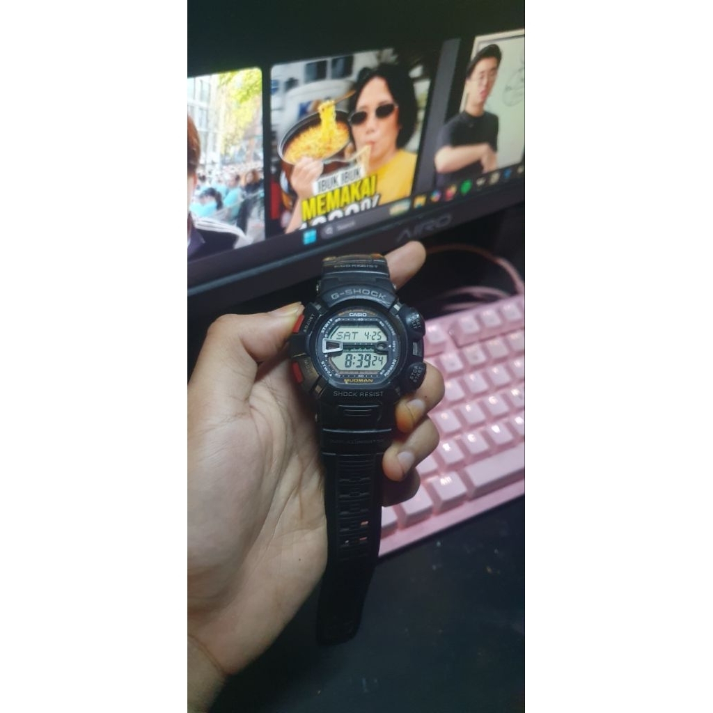 Gshock Mudman G 9000-1 second