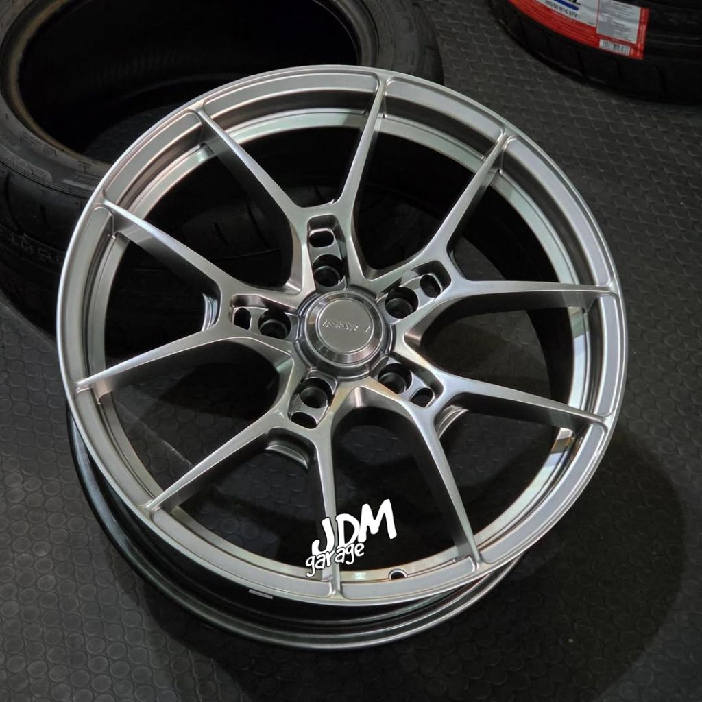 velg PCD 5X120 RAYS G025 FLOW FORMING ring 18 lebar 8 pcd 5x120 velg mobil ring 18 velg mobil e46 ve