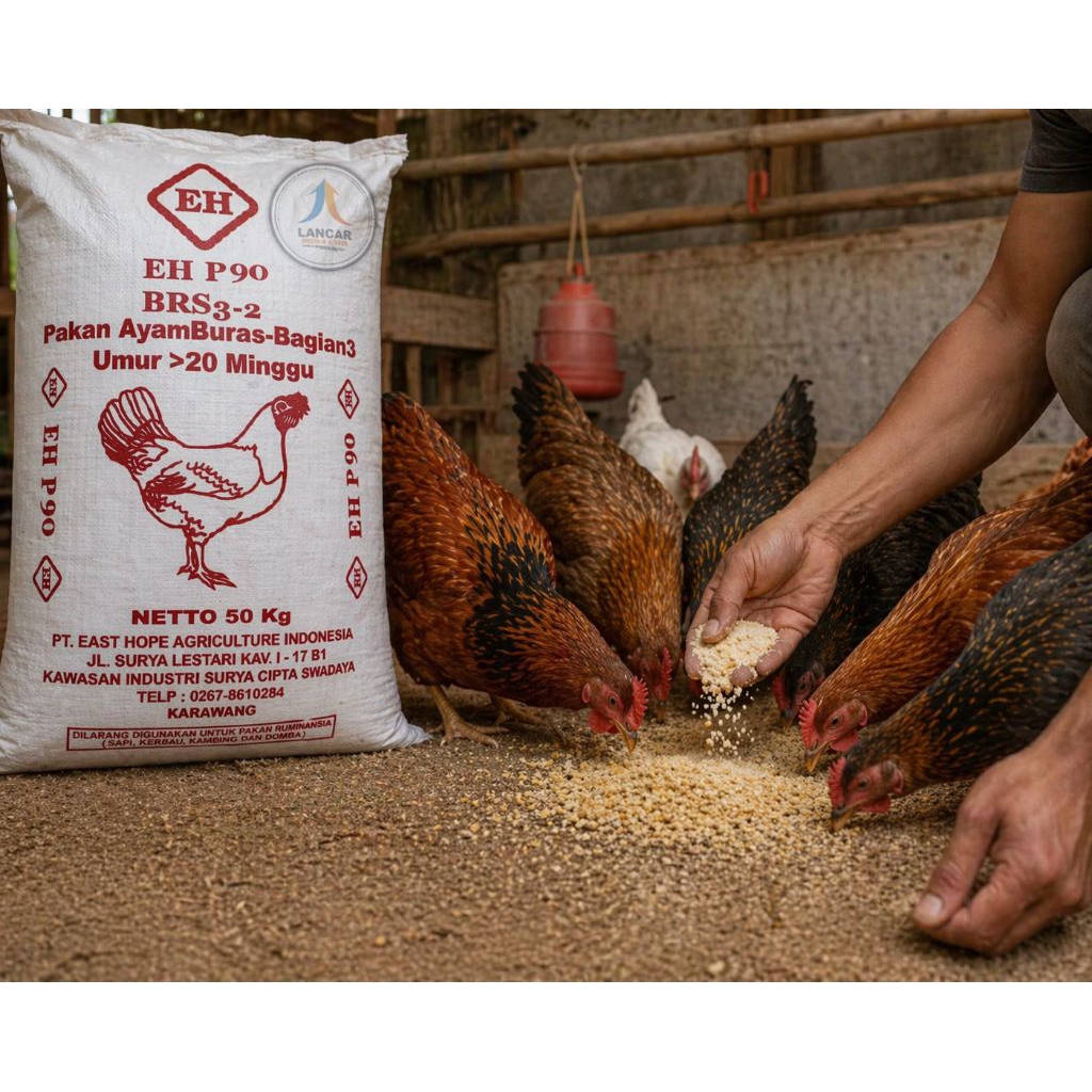 Pur pakan Ayam Buras 1Kg Pakan Ayam Buras Bebek Entok