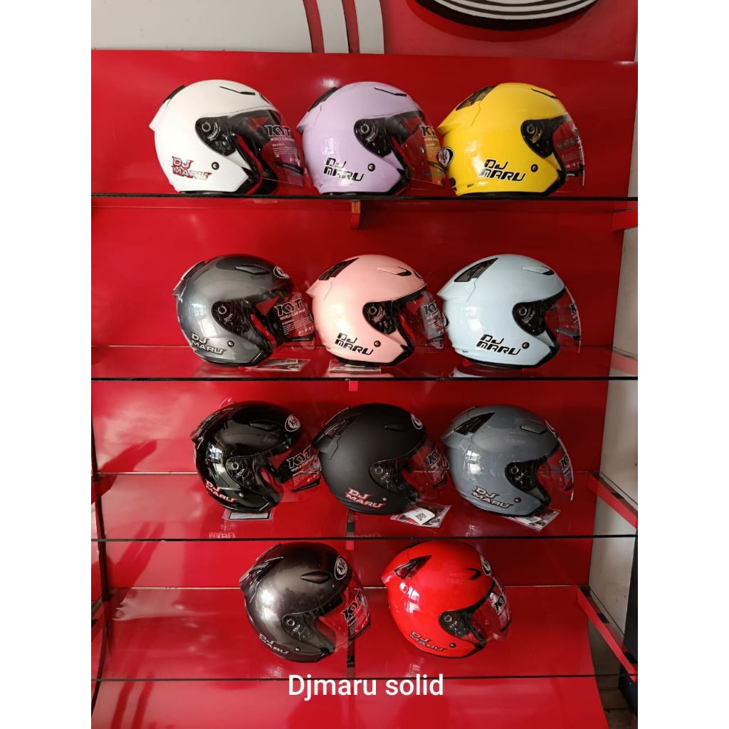 Helm KYT DJ MARU SNI/DOT original 100%