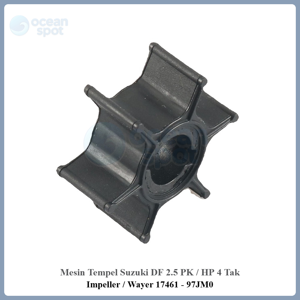 Impeller / Wayer 17461-97JM0 Mesin Tempel Suzuki DF 2.5 PK / HP 4 Tak ( ocean spot )