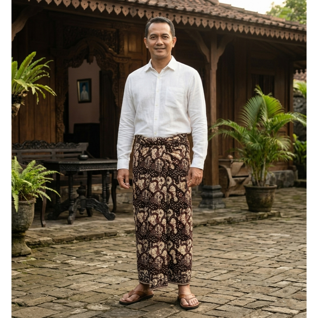 Sarung batik pria dewasa premium terbaru | Sarung batik pejabat motif SATRIO | Sarung batik pria jum