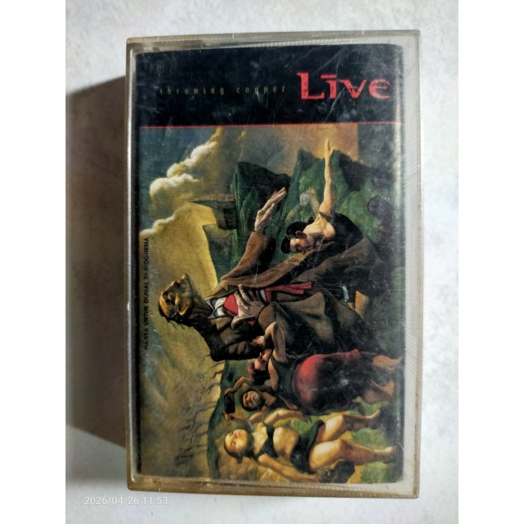 kaset pita jadul LIVE "throwing copper"