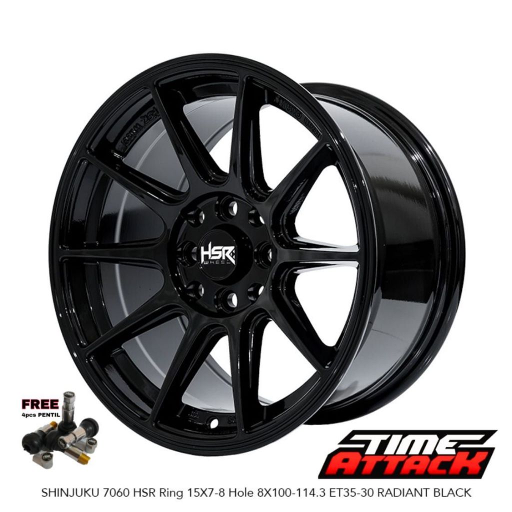 Velg Mobil Avanza R15 HSR Wheel Shinjuku Velg HSR Ring 15