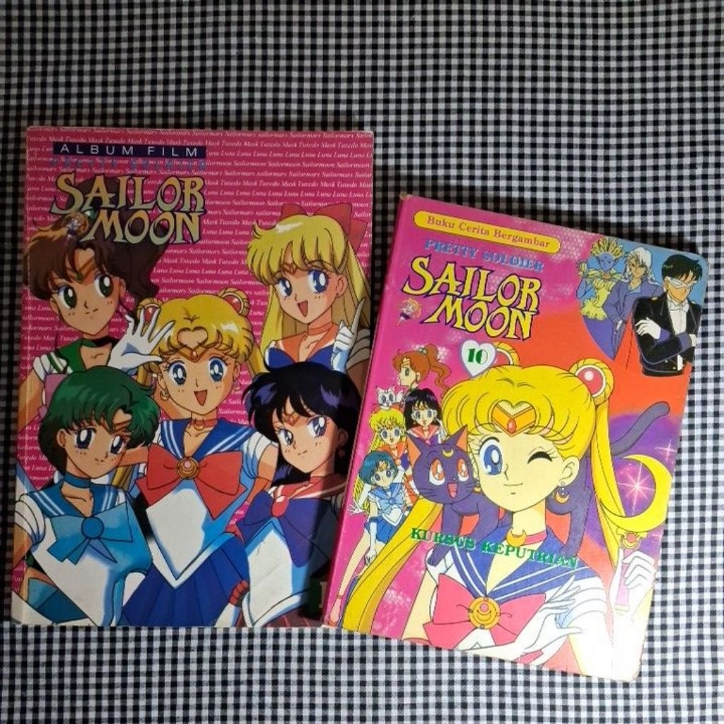 Buku Cerita Bergambar Pretty Soldier Sailor Moon Vol. 10, Kursus Keputrian & Album Film Pretty Soldi