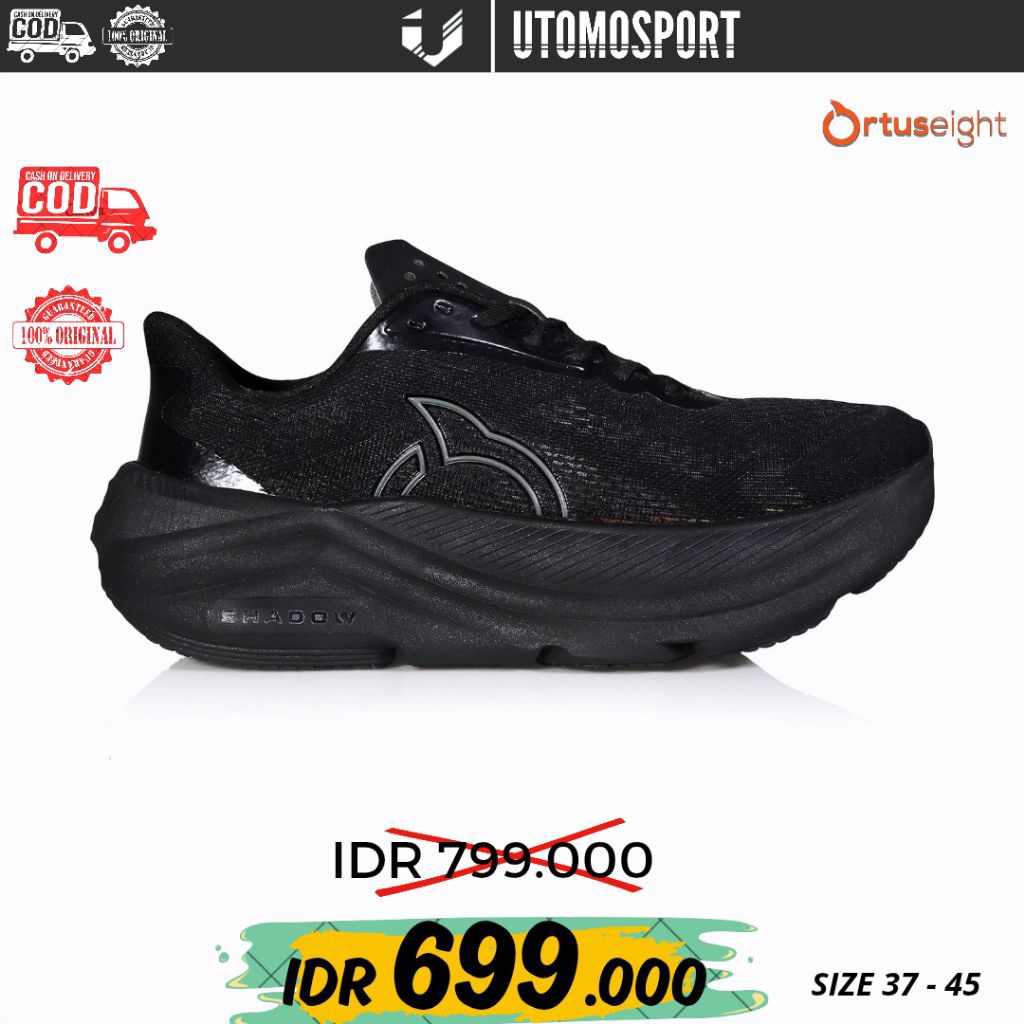 SEPATU RUNNING ORTUSEIGHT HYPERBLAST SHADOW