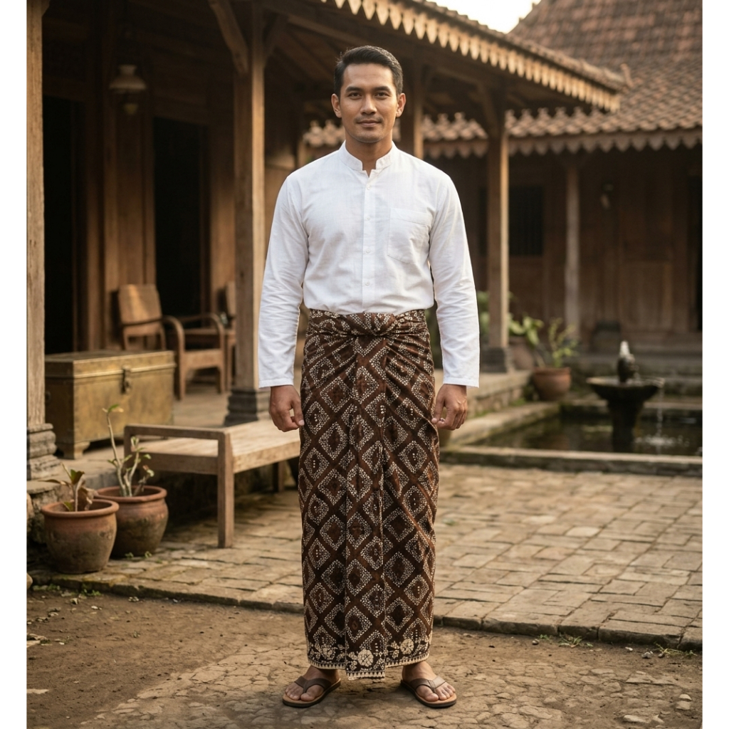 Sarung batik pria dewasa premium terbaru | Sarung batik pejabat motif SIDOMUKTI | Sarung batik pria 