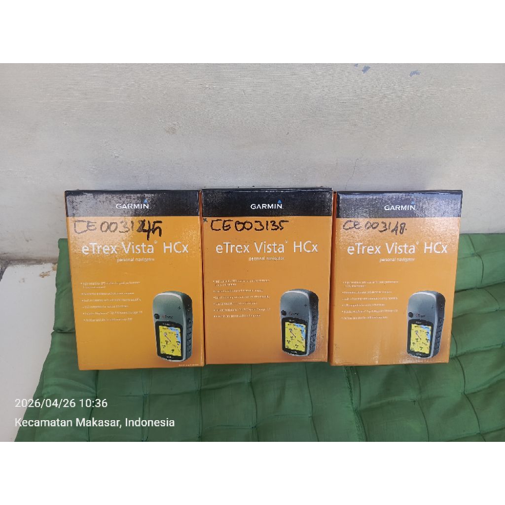 Gps Garmin Etrex Vista Hcx