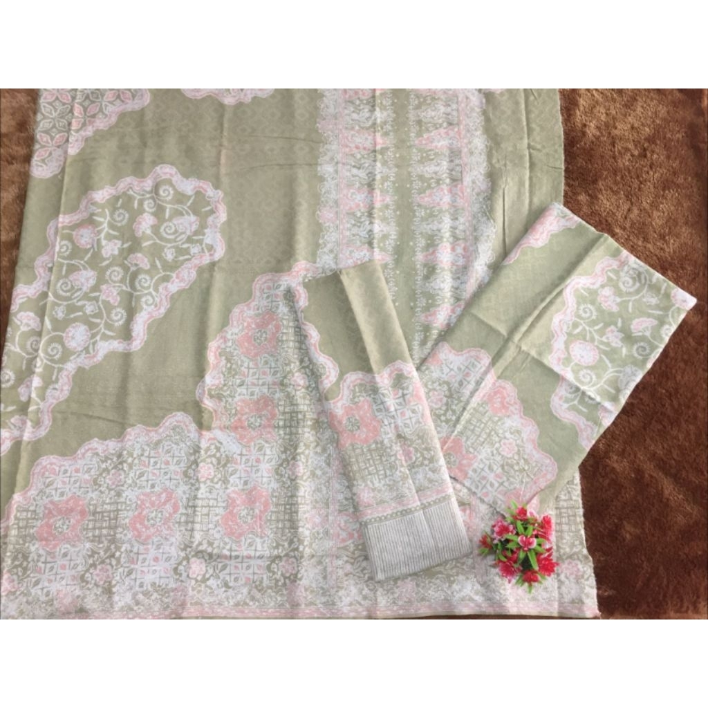Kain Batik Sarimbit Bahan Dobby Doby Dolby dobi Khas Trusmi Cirebon