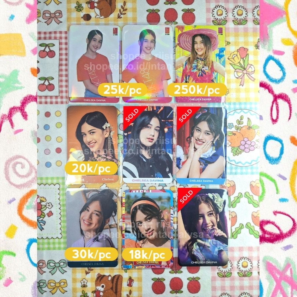 ‼️ WAJIB BACA DESK ‼️ [ CHELSEA JKT48 PC ] Photocard Oh My Pumpkin OMP Sister Reunion Summer Fest So