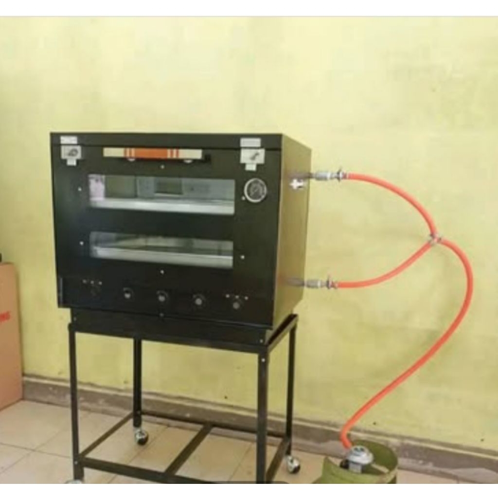Oven Gas dengan api Atas & Bawah