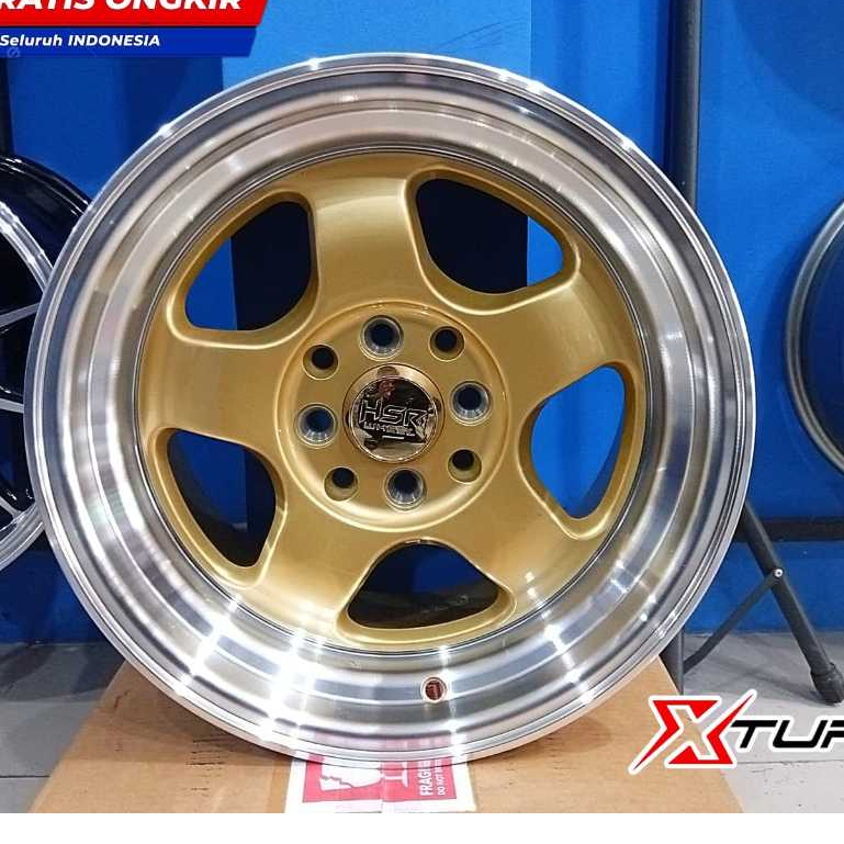 Velg R15 HSR Brisket – Cocok Buat Mobil Kecil & Tampil Beda