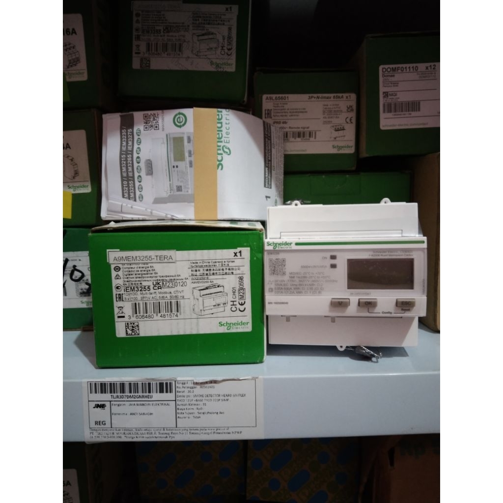 Kwh Meter Digital Schneider 3Phase iEM3255 A9MEM3255-Tera Schneider